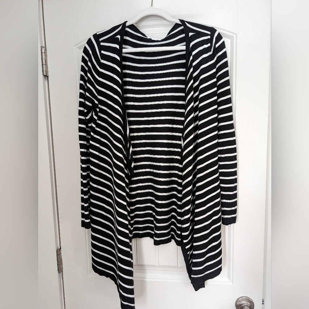 Open front drapey cardigan